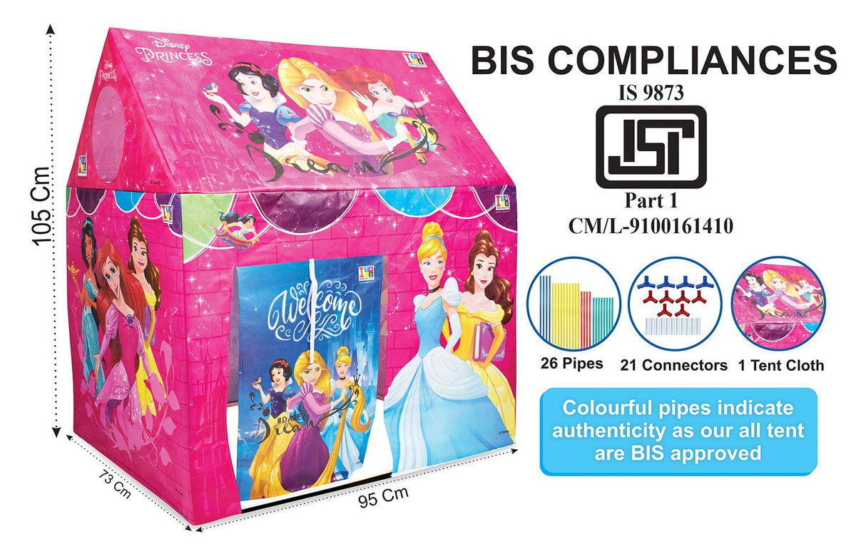 iToys Princess Theme Play Tent One Size Multicolour