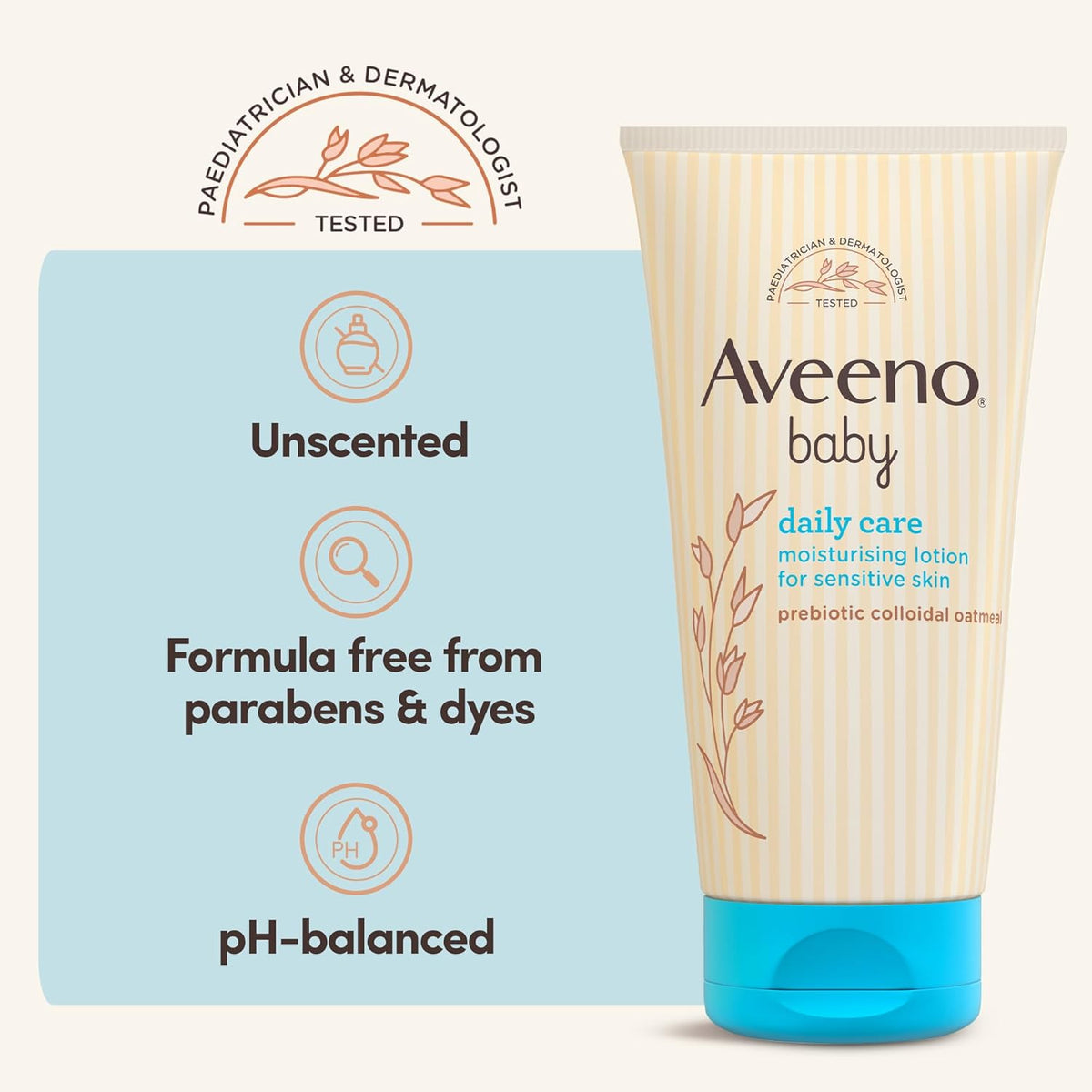 Aveeno Baby Daily Moisture Lotion for Sensitive Skin – 150 ml