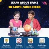 Smartivity Earth Sun Moon DIY Space Shooters STEM Science Kit 8Y+