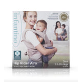 Infantino Hip Rider Airy 5-in-1 Hip Seat Carrier 5.5–20.4kg – Beige