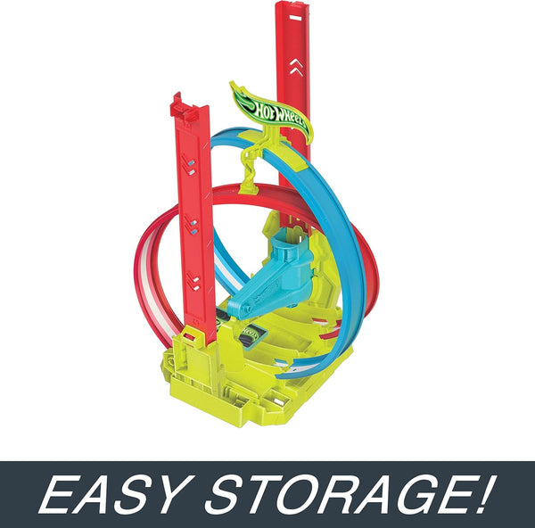 Hot Wheels Neon Speeders Track Set