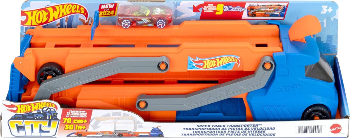 Hot Wheels City Speed Track Transporter 42 × 8 × 6 cm Multicolour