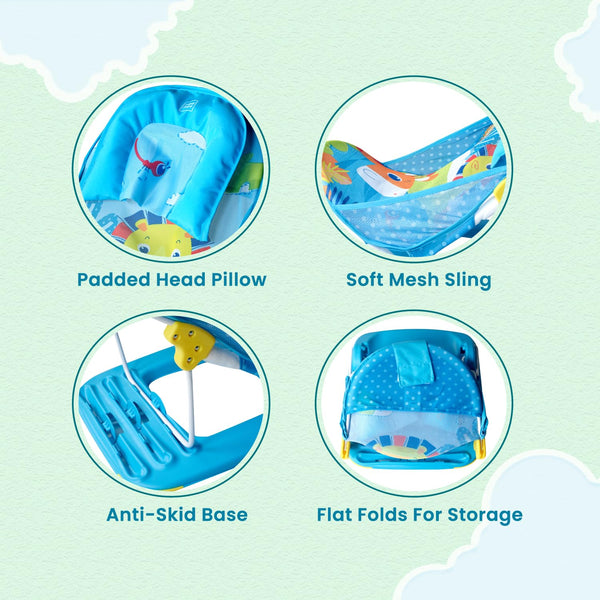 Mee Mee Baby Bather Bath Chair - Assorted Print