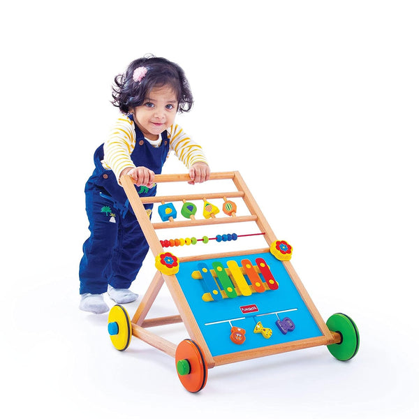 Giggles Activity Walker Wooden Activity Toy – Multicolor
