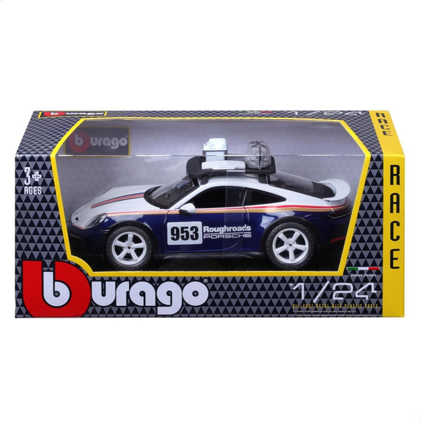 Rastar Porsche 911 Dakar Performance RC Car 1:14 – White & Blue