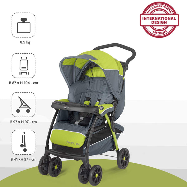Chicco Cortina Cx Stroller Lima Green