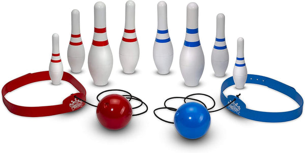 YULU Bowling Head Action Party Game 2 Players 6Y+ β Multicolor