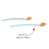 Skip Hop Easy-Feed Spoons Teal-Grey