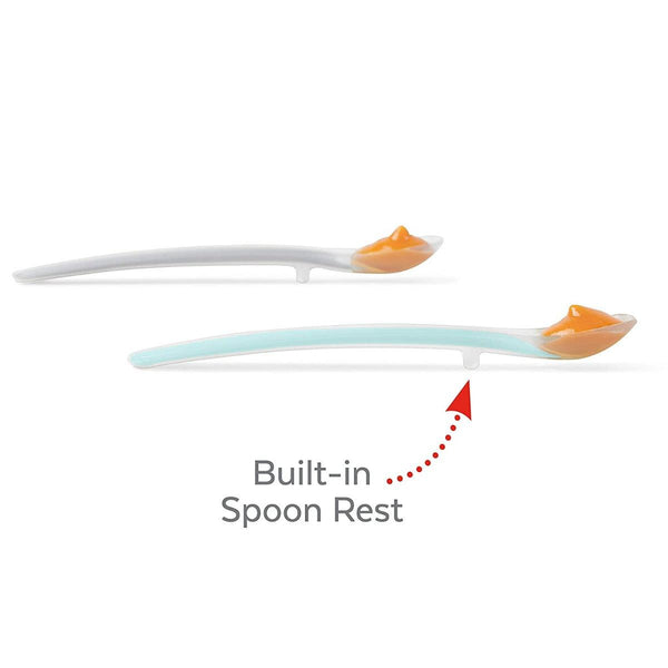 Skip Hop Easy-Feed Spoons Teal-Grey