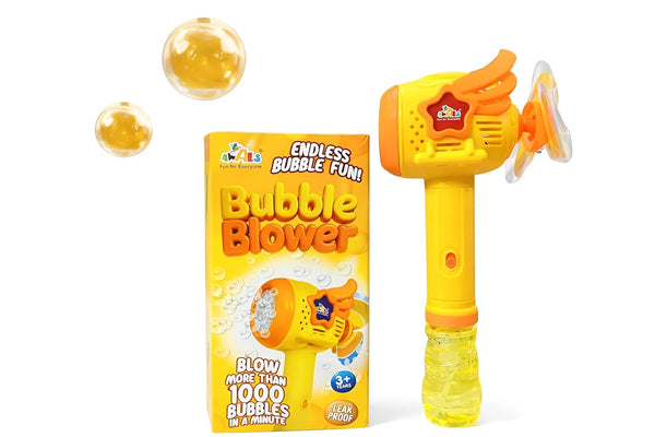 Awals Automatic Bubble Blower Gun Toy One Size Multicolour