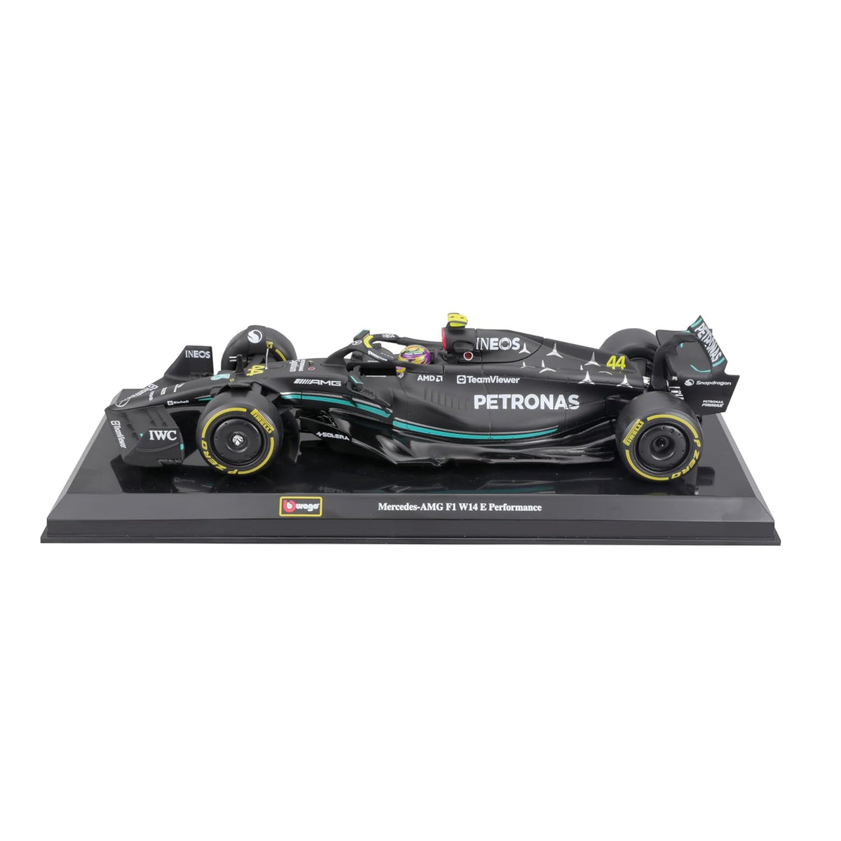 Bburago 1:24 Mercedes-AMG Petronas F1 W14 #44 Lewis Hamilton 2023 Diecast Model