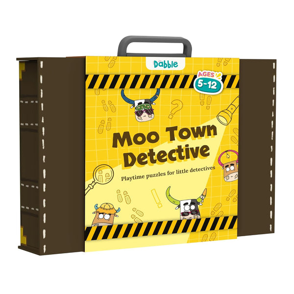 Dabble Pretend Play Detective Game - Moo Town Detective