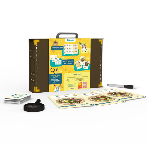 Dabble Pretend Play Detective Game - Moo Town Detective