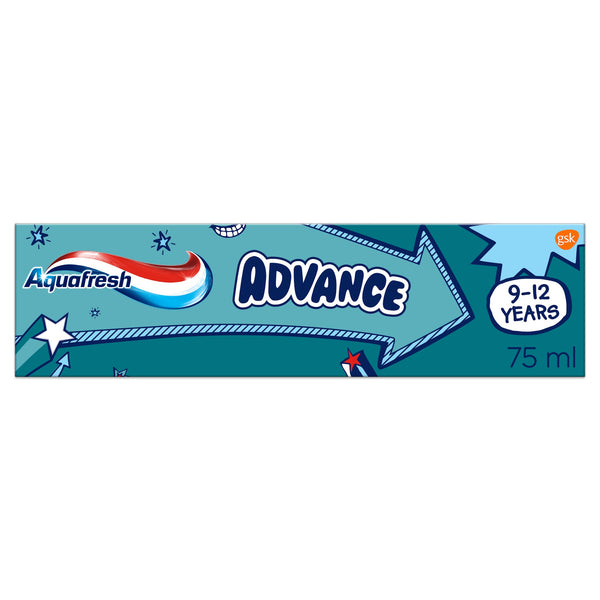 Aquafresh Advance Kids Toothpaste 9–12 Years – Mint Boost