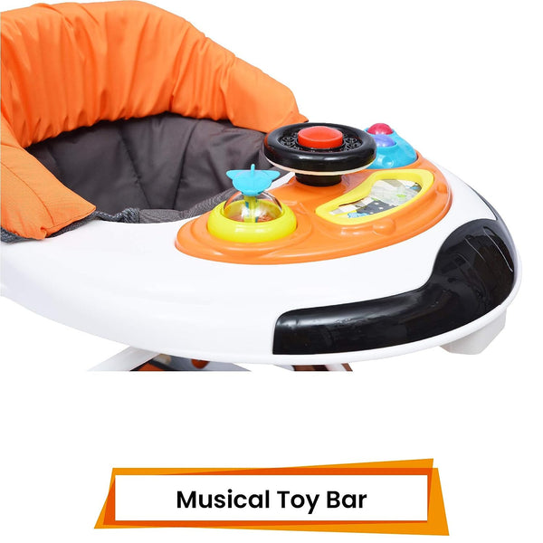 R For Rabbit Baby Walker Ringa Ringa Orange