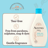 Aveeno Baby Daily Care Hair & Body Wash For Sensitive Skin - 250Ml