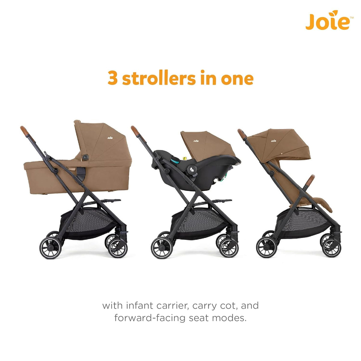 Joie Pact™ Pro Lightweight Compact Stroller – Oak