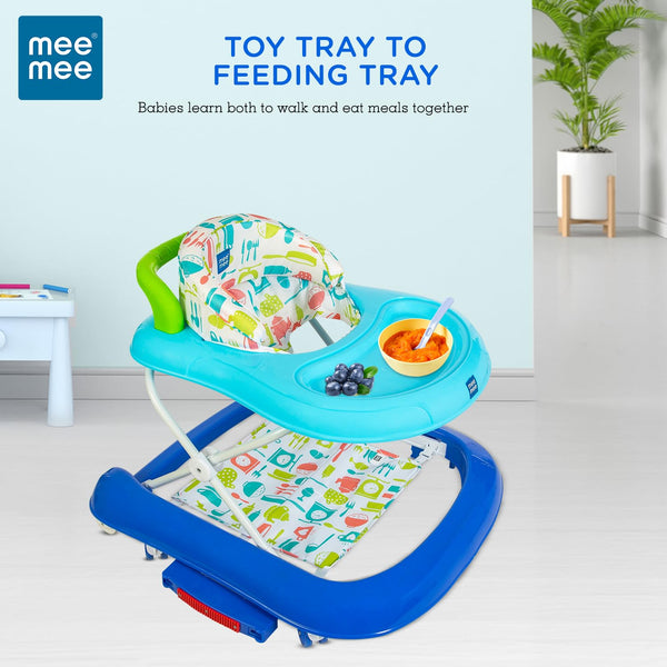 Mee Mee Baby 2 in 1 Walker & Rocker 6–24M Up to 15kg – Blue