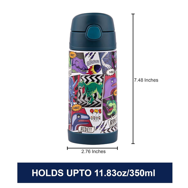 ONS KIDS Double Stainless Steel Bottle Dinosaure
