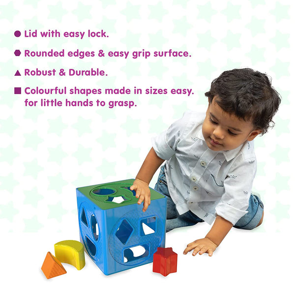 Giggles 2 In 1 Shape Sorting Cube