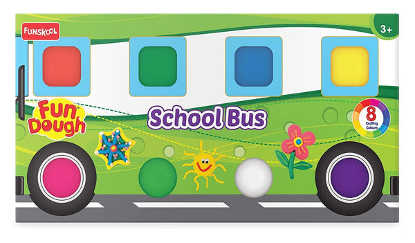 FunDough Clay School Bus