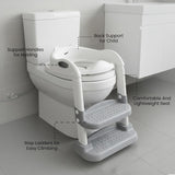 Nuluv Baby Potty Training Seat with Step Ladder Adjustable Size