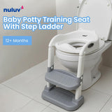 Nuluv Baby Potty Training Seat with Step Ladder Adjustable Size