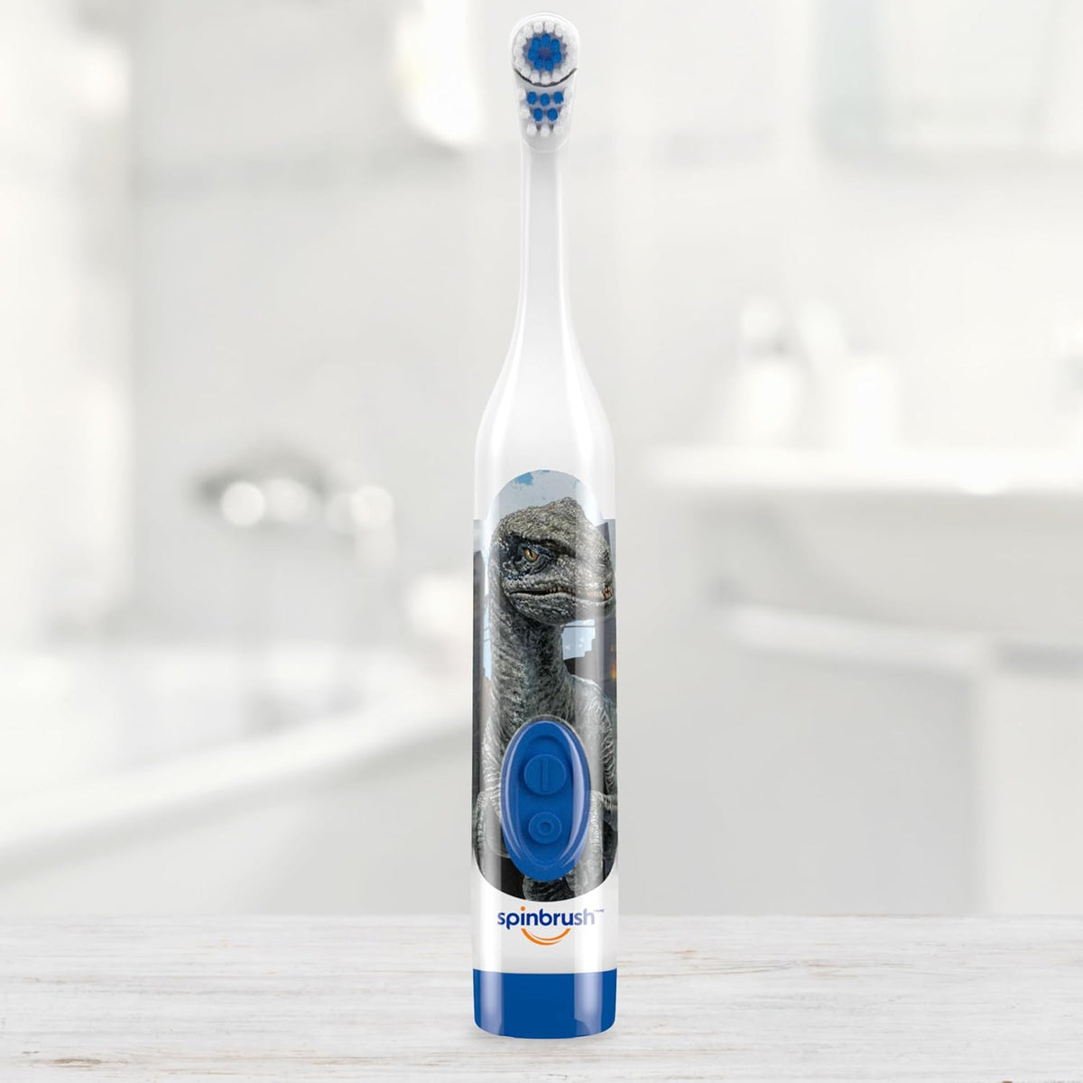 Spinbrush Battery Operated Jurassic World Toothbrush