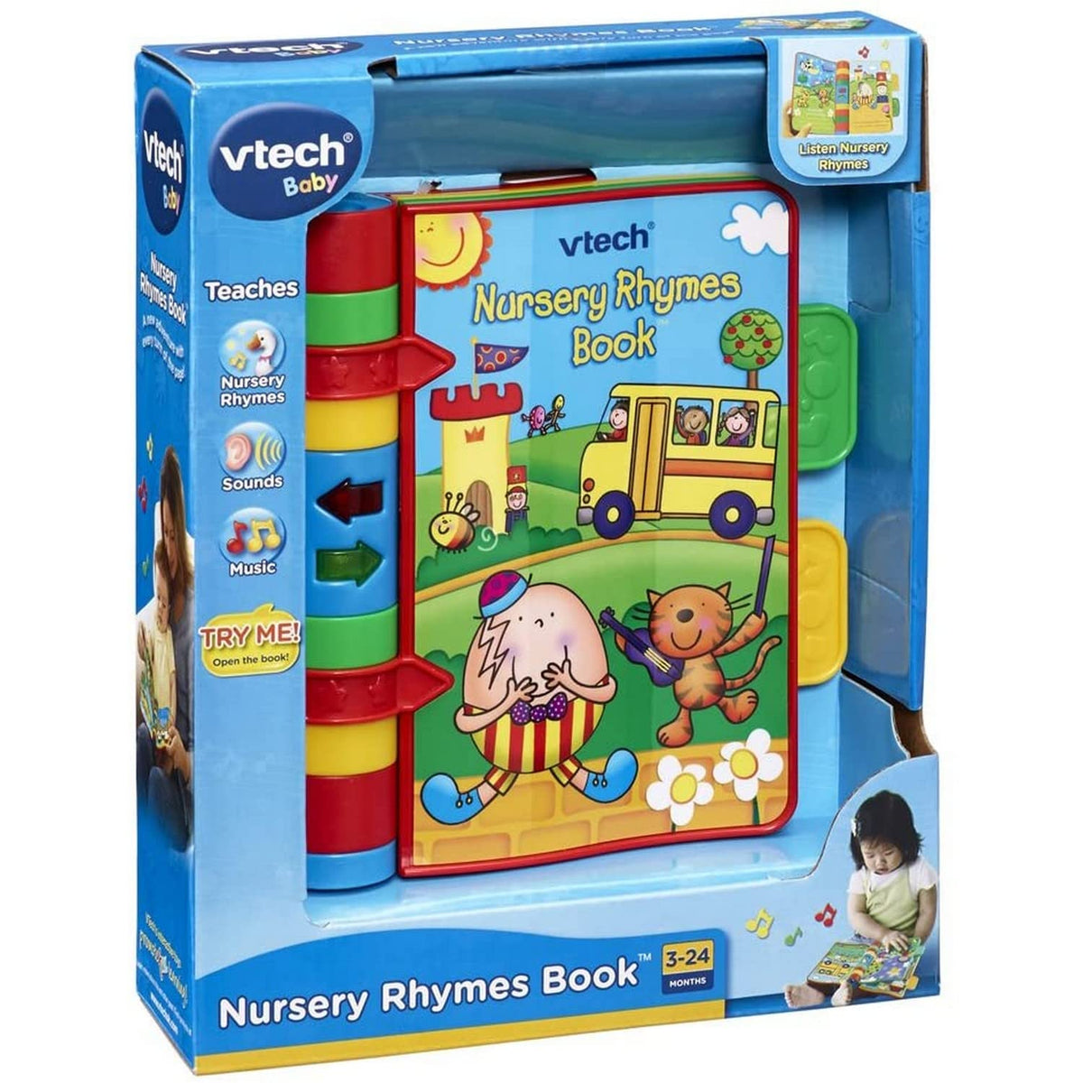 Vtech Nursery Rhymes Book 6M+