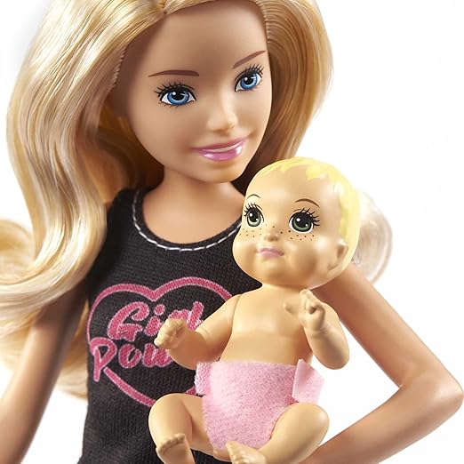 Barbie Skipper Babysitters Doll & Baby Playset with Accessories – Assorted