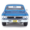 Maisto 1:24 1966 Chevrolet Chevelle SS 396 Blue Diecast Alloy Scale Model Car