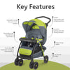 Chicco Cortina Cx Stroller Lima Green