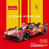 Rastar Ferrari 499P 1:14 Remote Control Racing Car – Red – 6 Years+