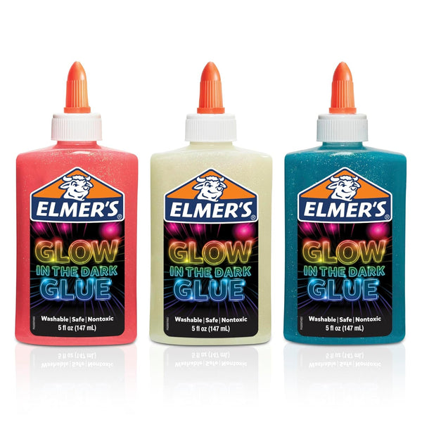 Elmers Glow in The Dark Liquid Glue 5oz-Natural