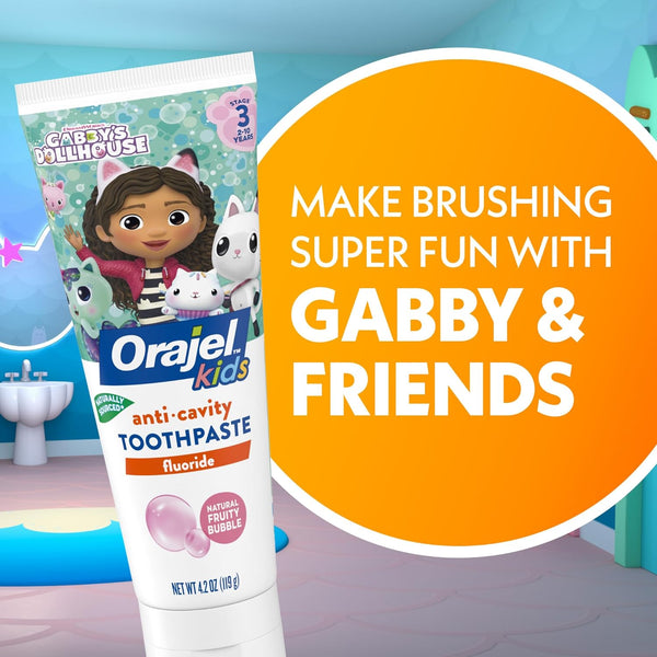 Spinbrush Battery Operated Gabby's Dollhouse Toothbrush