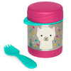 Skip Hop Zoo Insulated Little Kid Food Jar - Llama