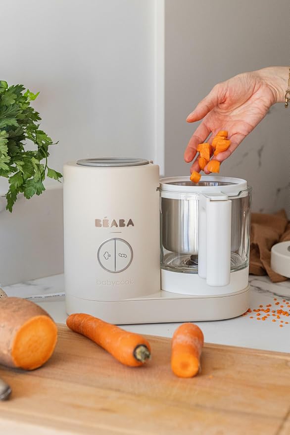 Béaba Babycook Neo Baby Food Maker 6-in-1 1250ml 4M+ – Clay