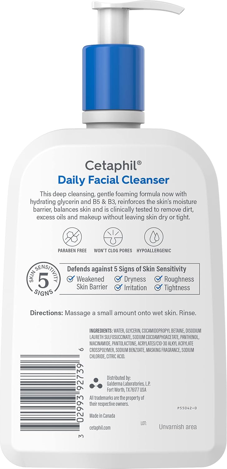 Cetaphil Daily Facial Cleanser 591 ml