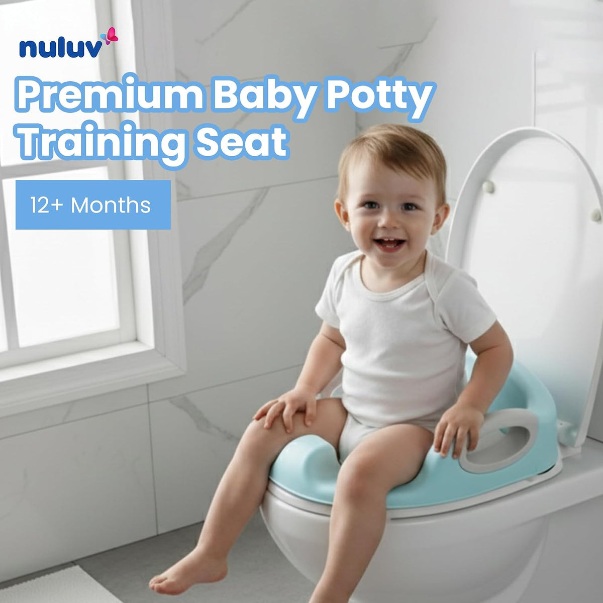 Nuluv Baby Potty Training Seat with Soft Cushion 12m+