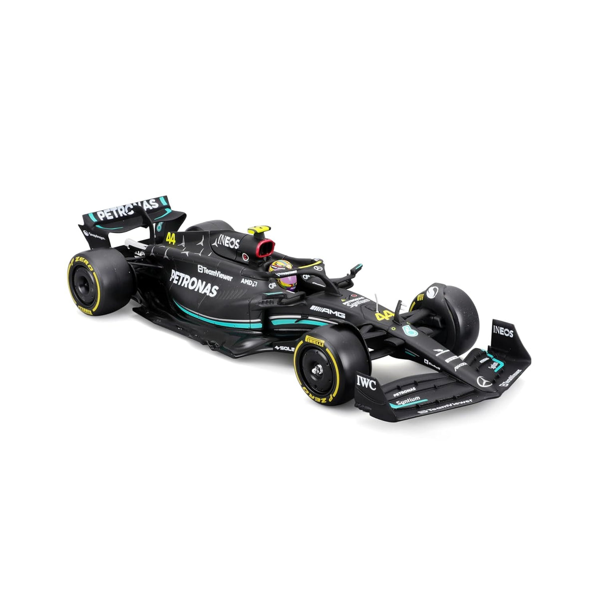 Bburago 1:24 Mercedes-AMG Petronas F1 W14 #44 Lewis Hamilton 2023 Diecast Model