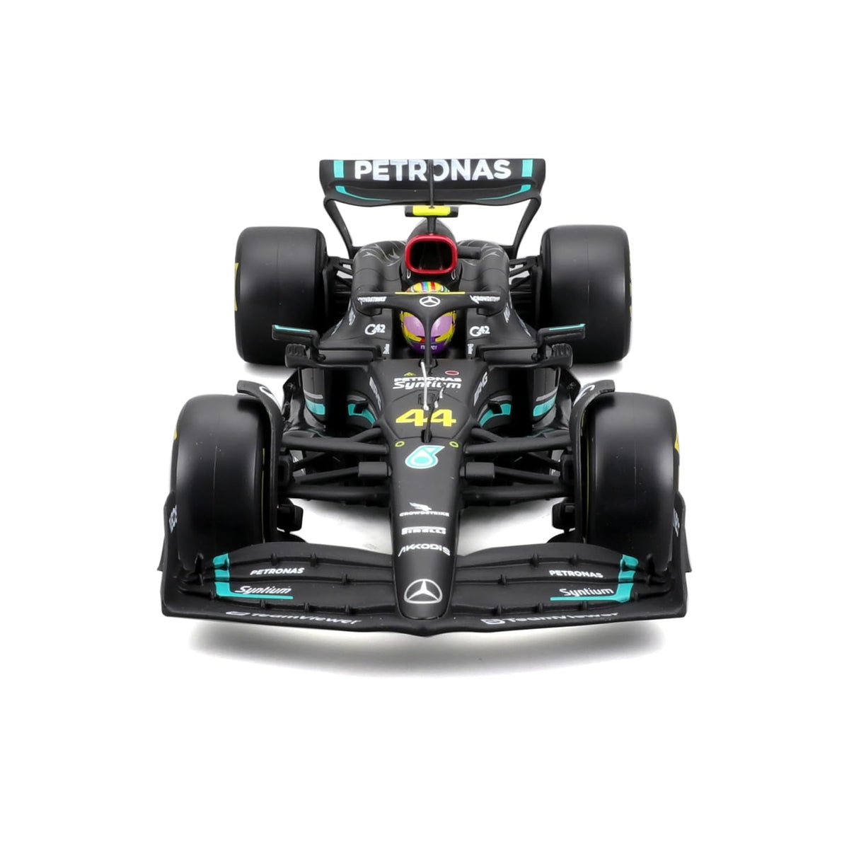 Bburago 1:24 Mercedes-AMG Petronas F1 W14 #44 Lewis Hamilton 2023 Diecast Model