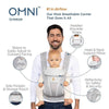 Ergobaby Carrier Omni Breeze Baby SoftFlex Mesh - Grey