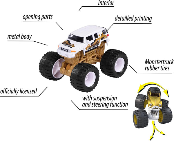 Majorette Limited Edition 9 Gold Rockerz Cars -Assorted