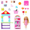 Barbie Chelsea Can Be Toy Store Playset with Small Blonde Doll, Counter & Display Furniture & 15 Accessories