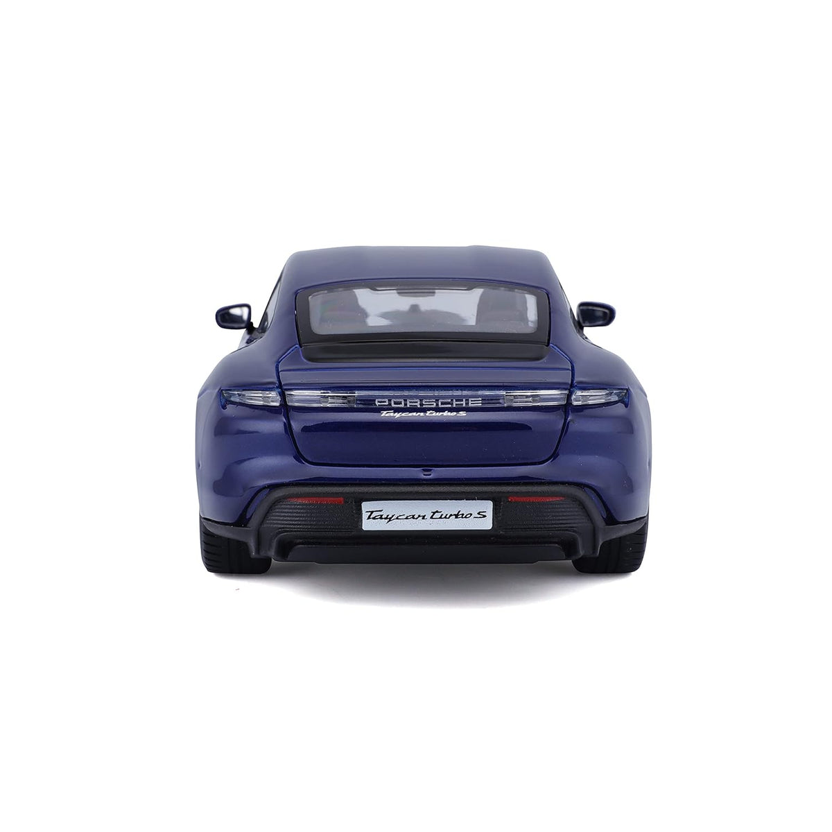 Bburago Porsche Taycan Turbo S 1:24 Die-Cast Model – White
