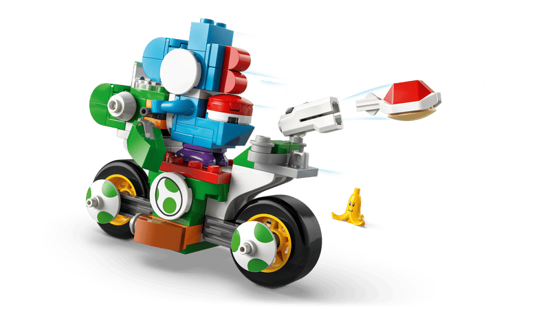 LEGO Super Mario Mario Kart Yoshi Bike 133 Pieces Multicolour