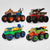 Hot Wheels 2025 Monster Trucks Big Rigs - Set of 4