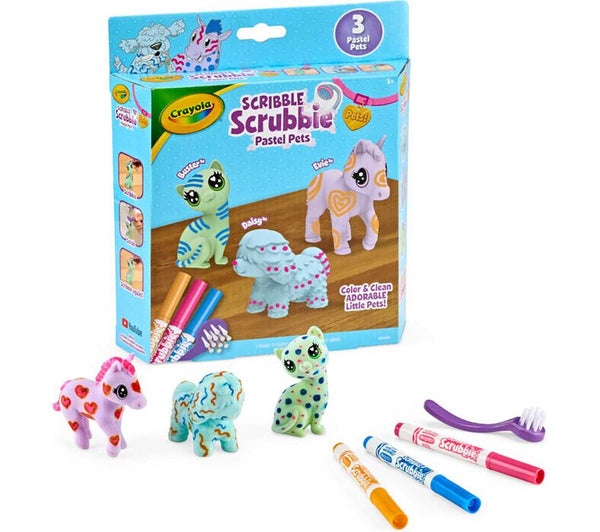 Crayola Scribble Scrubbie Pastel Pets