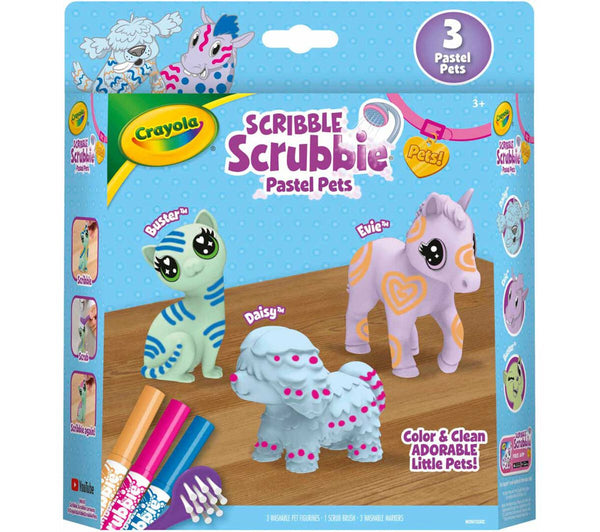 Crayola Scribble Scrubbie Pastel Pets