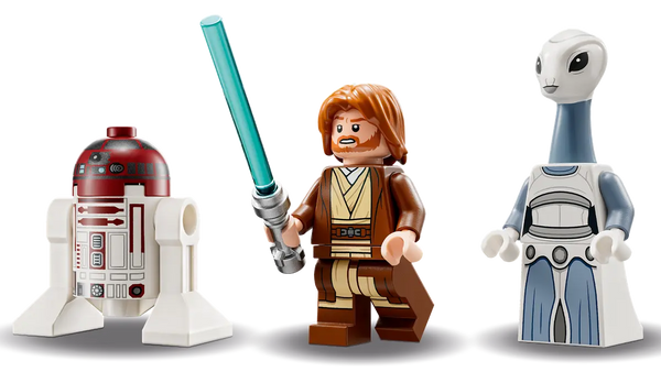 LEGO Star Wars Obi-Wan Ken obis Jedi Star fighter 7+ 282Pcs 75333